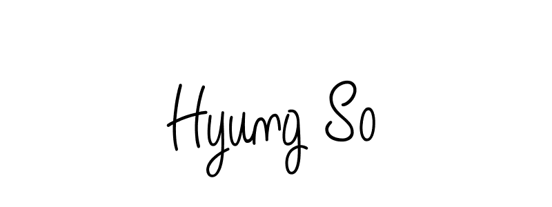 Make a beautiful signature design for name Hyung So. Use this online signature maker to create a handwritten signature for free. Hyung So signature style 5 images and pictures png