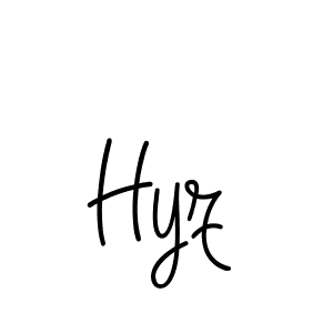 How to Draw Hyz signature style? Angelique-Rose-font-FFP is a latest design signature styles for name Hyz. Hyz signature style 5 images and pictures png