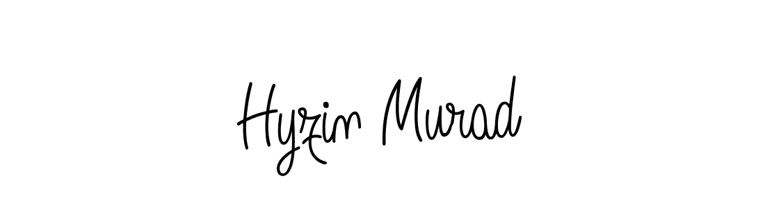 How to Draw Hyzin Murad signature style? Angelique-Rose-font-FFP is a latest design signature styles for name Hyzin Murad. Hyzin Murad signature style 5 images and pictures png