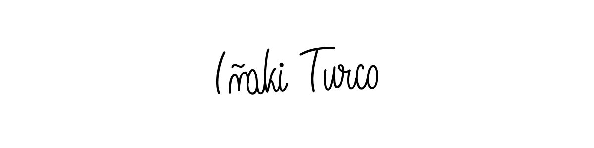 Make a beautiful signature design for name Iñaki Turco. Use this online signature maker to create a handwritten signature for free. Iñaki Turco signature style 5 images and pictures png