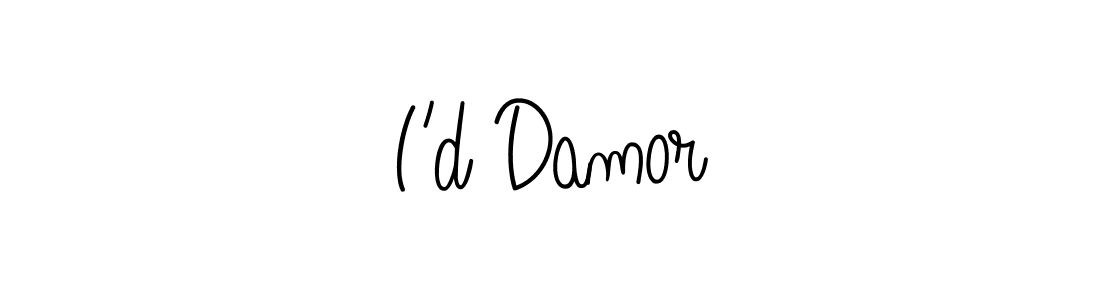 I’d Damor stylish signature style. Best Handwritten Sign (Angelique-Rose-font-FFP) for my name. Handwritten Signature Collection Ideas for my name I’d Damor. I’d Damor signature style 5 images and pictures png