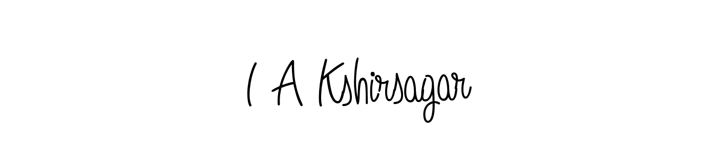 How to Draw I A Kshirsagar signature style? Angelique-Rose-font-FFP is a latest design signature styles for name I A Kshirsagar. I A Kshirsagar signature style 5 images and pictures png