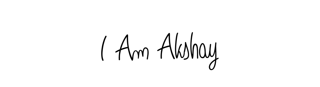 if you are searching for the best signature style for your name I Am Akshay. so please give up your signature search. here we have designed multiple signature styles  using Angelique-Rose-font-FFP. I Am Akshay signature style 5 images and pictures png