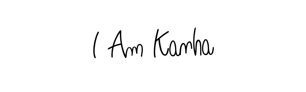 How to make I Am Kanha signature? Angelique-Rose-font-FFP is a professional autograph style. Create handwritten signature for I Am Kanha name. I Am Kanha signature style 5 images and pictures png