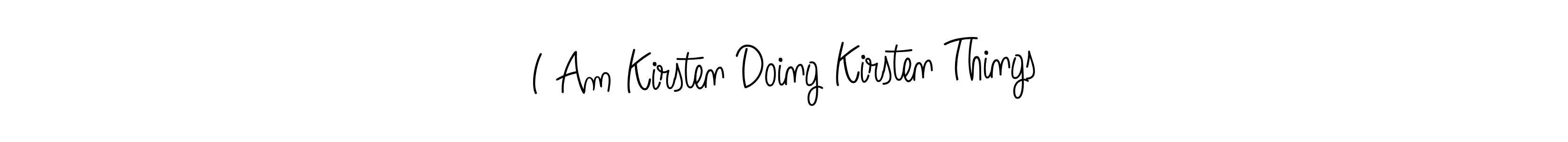 How to Draw I Am Kirsten Doing Kirsten Things signature style? Angelique-Rose-font-FFP is a latest design signature styles for name I Am Kirsten Doing Kirsten Things. I Am Kirsten Doing Kirsten Things signature style 5 images and pictures png