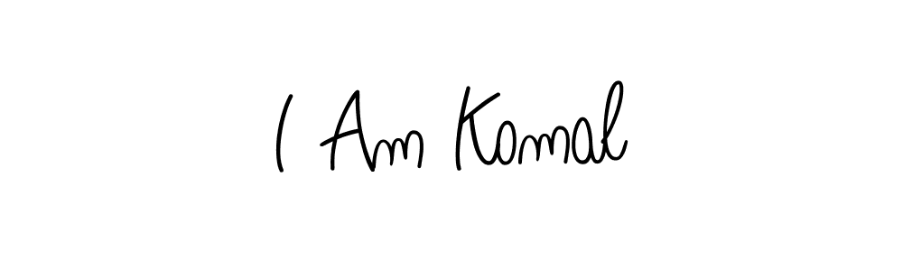 if you are searching for the best signature style for your name I Am Komal. so please give up your signature search. here we have designed multiple signature styles  using Angelique-Rose-font-FFP. I Am Komal signature style 5 images and pictures png