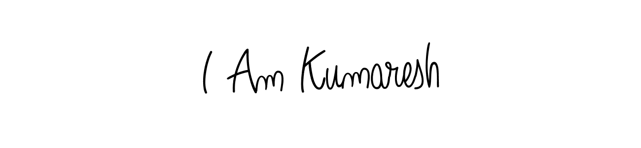 You can use this online signature creator to create a handwritten signature for the name I Am Kumaresh. This is the best online autograph maker. I Am Kumaresh signature style 5 images and pictures png