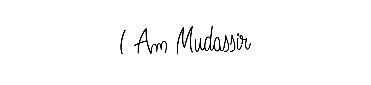 I Am Mudassir stylish signature style. Best Handwritten Sign (Angelique-Rose-font-FFP) for my name. Handwritten Signature Collection Ideas for my name I Am Mudassir. I Am Mudassir signature style 5 images and pictures png