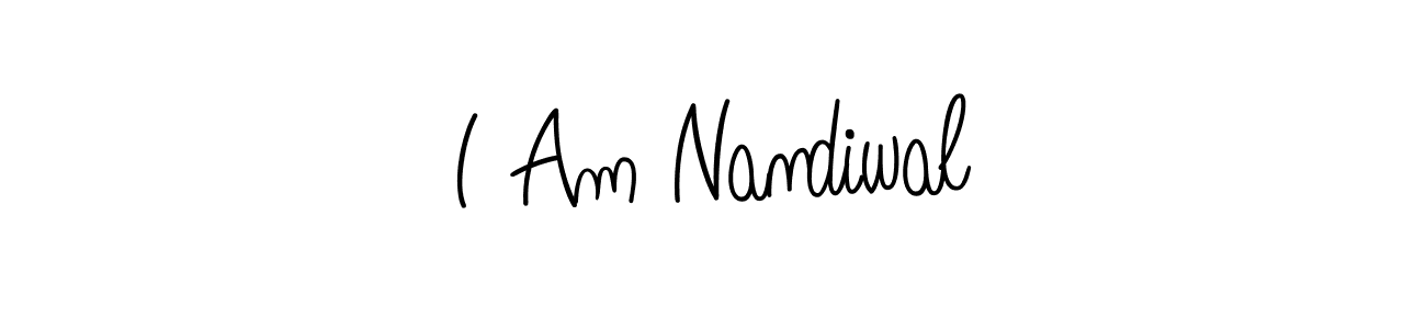 You can use this online signature creator to create a handwritten signature for the name I Am Nandiwal. This is the best online autograph maker. I Am Nandiwal signature style 5 images and pictures png