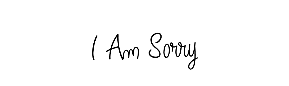 Also You can easily find your signature by using the search form. We will create I Am Sorry name handwritten signature images for you free of cost using Angelique-Rose-font-FFP sign style. I Am Sorry signature style 5 images and pictures png