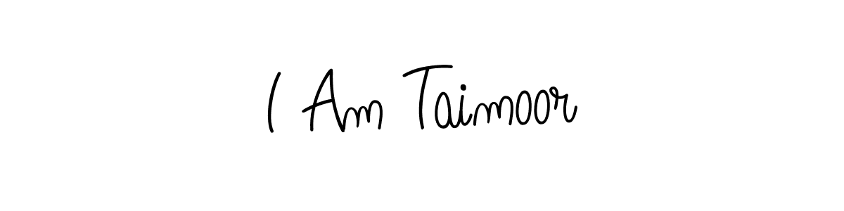 Once you've used our free online signature maker to create your best signature Angelique-Rose-font-FFP style, it's time to enjoy all of the benefits that I Am Taimoor name signing documents. I Am Taimoor signature style 5 images and pictures png