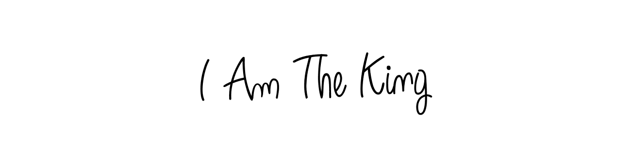 Also You can easily find your signature by using the search form. We will create I Am The King name handwritten signature images for you free of cost using Angelique-Rose-font-FFP sign style. I Am The King signature style 5 images and pictures png
