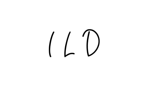 Best and Professional Signature Style for I L D. Angelique-Rose-font-FFP Best Signature Style Collection. I L D signature style 5 images and pictures png