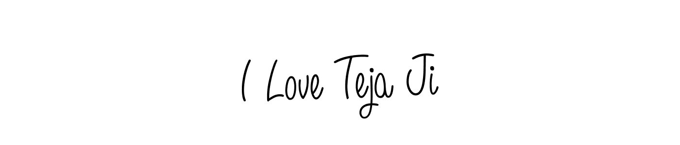 Similarly Angelique-Rose-font-FFP is the best handwritten signature design. Signature creator online .You can use it as an online autograph creator for name I Love Teja Ji. I Love Teja Ji signature style 5 images and pictures png