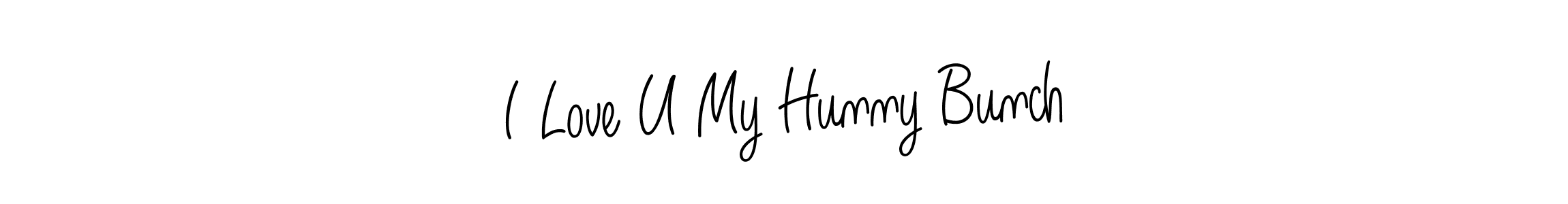 Make a beautiful signature design for name I Love U My Hunny Bunch. Use this online signature maker to create a handwritten signature for free. I Love U My Hunny Bunch signature style 5 images and pictures png