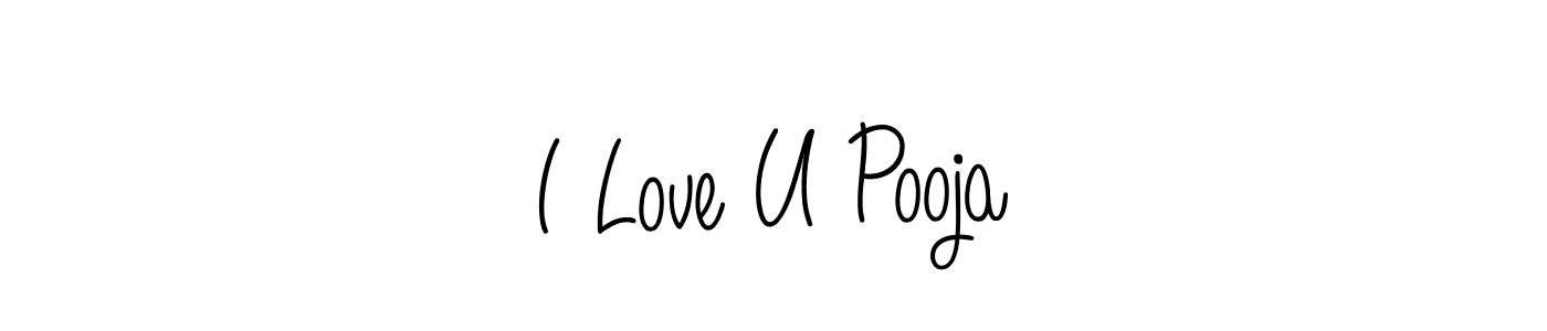 Make a beautiful signature design for name I Love U Pooja. Use this online signature maker to create a handwritten signature for free. I Love U Pooja signature style 5 images and pictures png