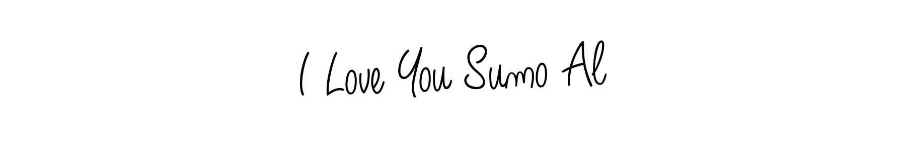 How to make I Love You Sumo Al signature? Angelique-Rose-font-FFP is a professional autograph style. Create handwritten signature for I Love You Sumo Al name. I Love You Sumo Al signature style 5 images and pictures png