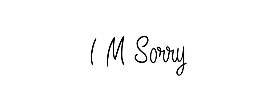Make a beautiful signature design for name I M Sorry. Use this online signature maker to create a handwritten signature for free. I M Sorry signature style 5 images and pictures png