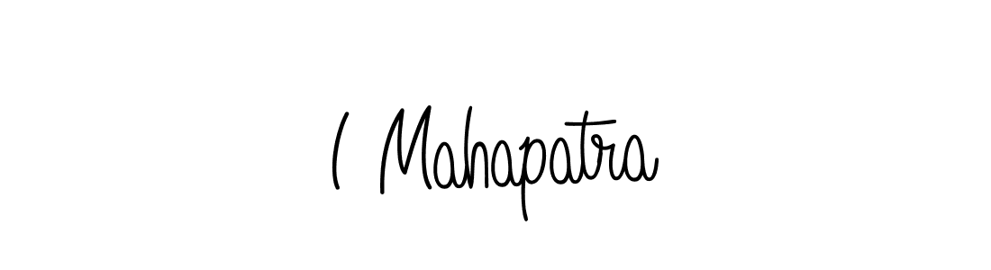 Make a beautiful signature design for name I Mahapatra. Use this online signature maker to create a handwritten signature for free. I Mahapatra signature style 5 images and pictures png