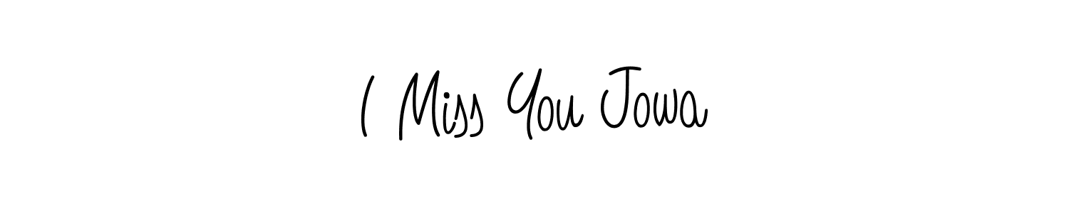 It looks lik you need a new signature style for name I Miss You Jowa. Design unique handwritten (Angelique-Rose-font-FFP) signature with our free signature maker in just a few clicks. I Miss You Jowa signature style 5 images and pictures png