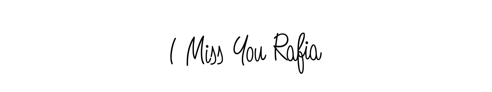 Angelique-Rose-font-FFP is a professional signature style that is perfect for those who want to add a touch of class to their signature. It is also a great choice for those who want to make their signature more unique. Get I Miss You Rafia name to fancy signature for free. I Miss You Rafia signature style 5 images and pictures png