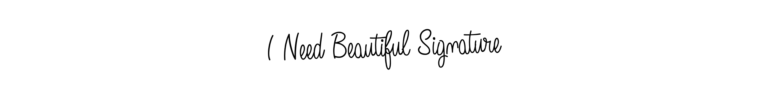 This is the best signature style for the I Need Beautiful Signature name. Also you like these signature font (Angelique-Rose-font-FFP). Mix name signature. I Need Beautiful Signature signature style 5 images and pictures png
