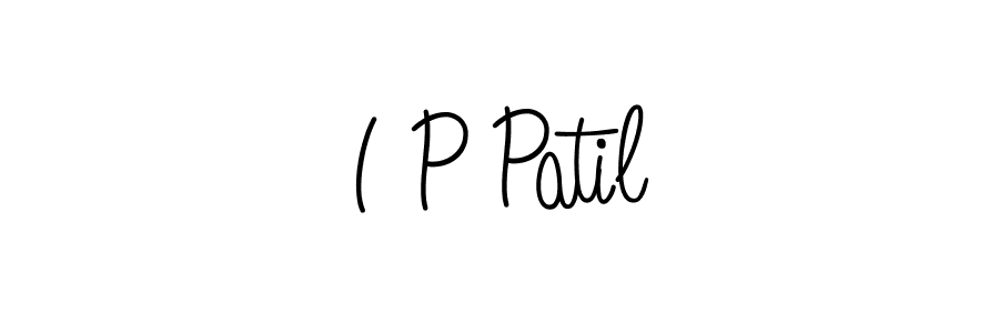 Design your own signature with our free online signature maker. With this signature software, you can create a handwritten (Angelique-Rose-font-FFP) signature for name I P Patil. I P Patil signature style 5 images and pictures png
