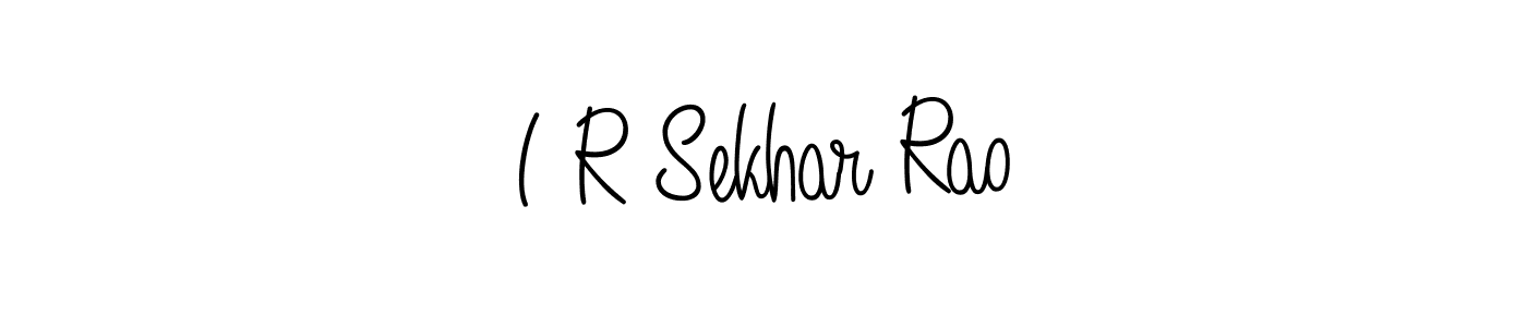 Make a beautiful signature design for name I R Sekhar Rao. Use this online signature maker to create a handwritten signature for free. I R Sekhar Rao signature style 5 images and pictures png