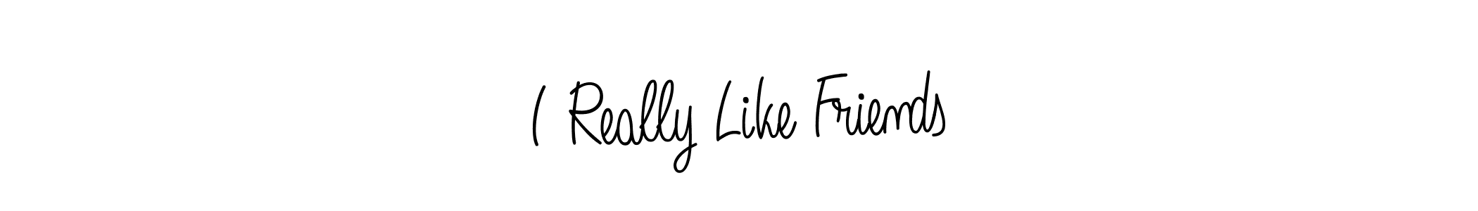 Here are the top 10 professional signature styles for the name I Really Like Friends. These are the best autograph styles you can use for your name. I Really Like Friends signature style 5 images and pictures png