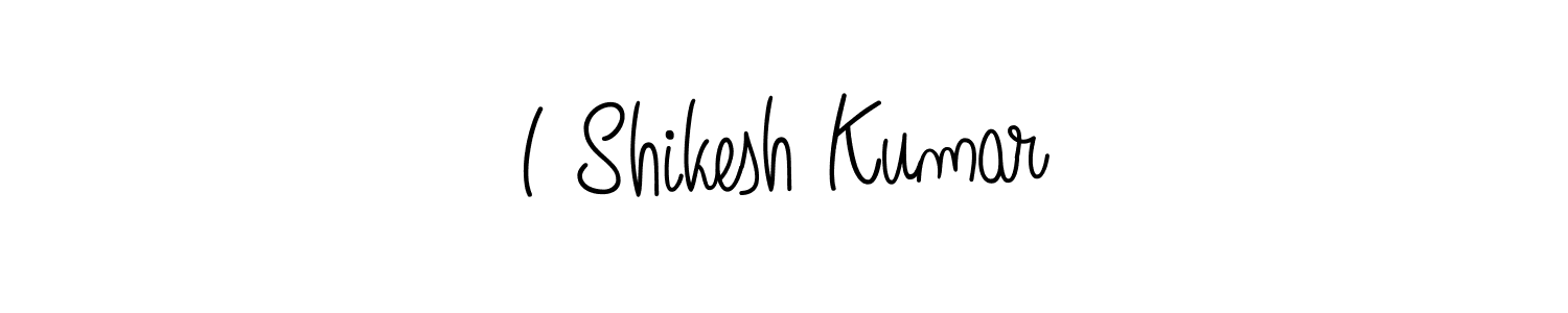 Make a short I Shikesh Kumar signature style. Manage your documents anywhere anytime using Angelique-Rose-font-FFP. Create and add eSignatures, submit forms, share and send files easily. I Shikesh Kumar signature style 5 images and pictures png