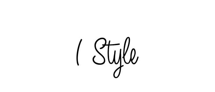 if you are searching for the best signature style for your name I Style. so please give up your signature search. here we have designed multiple signature styles  using Angelique-Rose-font-FFP. I Style signature style 5 images and pictures png