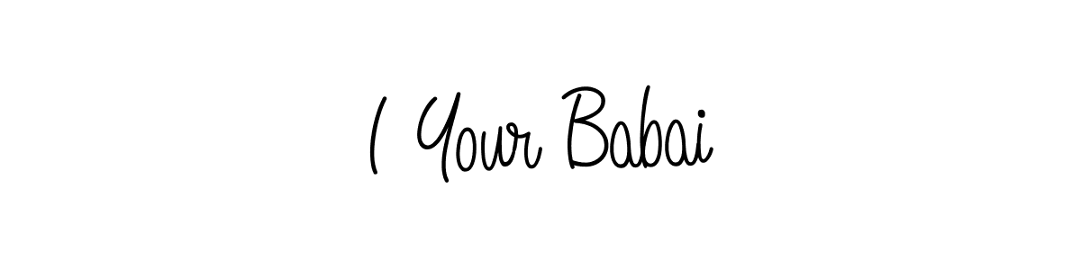Angelique-Rose-font-FFP is a professional signature style that is perfect for those who want to add a touch of class to their signature. It is also a great choice for those who want to make their signature more unique. Get I Your Babai name to fancy signature for free. I Your Babai signature style 5 images and pictures png