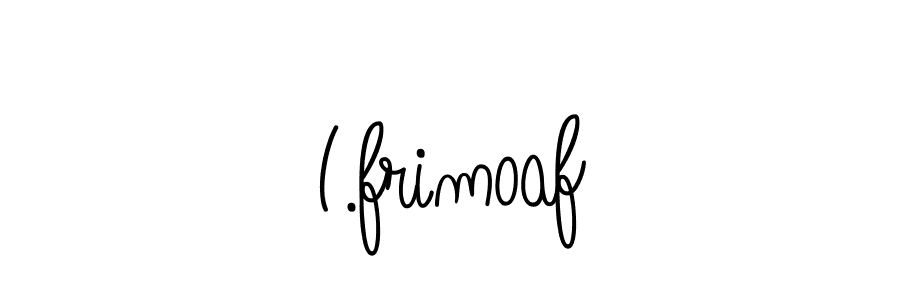 How to make I.frimoaf signature? Angelique-Rose-font-FFP is a professional autograph style. Create handwritten signature for I.frimoaf name. I.frimoaf signature style 5 images and pictures png