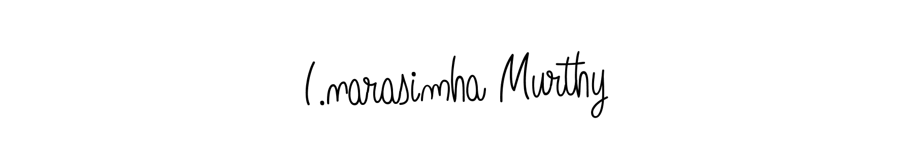 Angelique-Rose-font-FFP is a professional signature style that is perfect for those who want to add a touch of class to their signature. It is also a great choice for those who want to make their signature more unique. Get I.narasimha Murthy name to fancy signature for free. I.narasimha Murthy signature style 5 images and pictures png