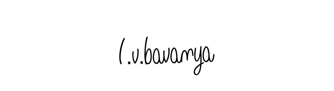 How to make I.v.bavanya signature? Angelique-Rose-font-FFP is a professional autograph style. Create handwritten signature for I.v.bavanya name. I.v.bavanya signature style 5 images and pictures png