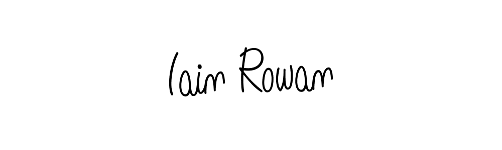 Also we have Iain Rowan name is the best signature style. Create professional handwritten signature collection using Angelique-Rose-font-FFP autograph style. Iain Rowan signature style 5 images and pictures png