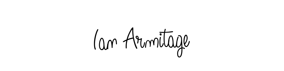 The best way (Angelique-Rose-font-FFP) to make a short signature is to pick only two or three words in your name. The name Ian Armitage include a total of six letters. For converting this name. Ian Armitage signature style 5 images and pictures png