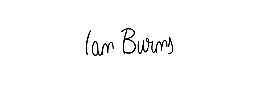 Also we have Ian Burns name is the best signature style. Create professional handwritten signature collection using Angelique-Rose-font-FFP autograph style. Ian Burns signature style 5 images and pictures png