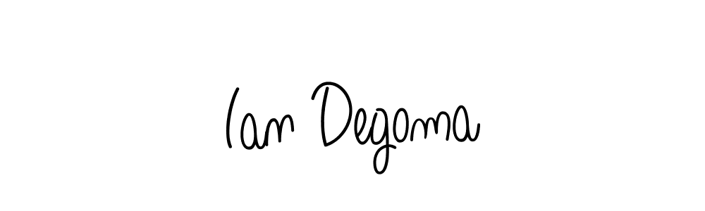 It looks lik you need a new signature style for name Ian Degoma. Design unique handwritten (Angelique-Rose-font-FFP) signature with our free signature maker in just a few clicks. Ian Degoma signature style 5 images and pictures png