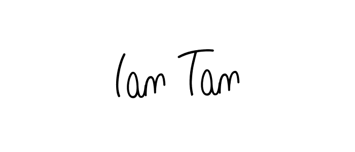 if you are searching for the best signature style for your name Ian Tan. so please give up your signature search. here we have designed multiple signature styles  using Angelique-Rose-font-FFP. Ian Tan signature style 5 images and pictures png