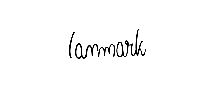 Best and Professional Signature Style for Ianmark. Angelique-Rose-font-FFP Best Signature Style Collection. Ianmark signature style 5 images and pictures png