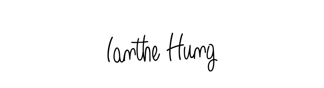 See photos of Ianthe Hung official signature by Spectra . Check more albums & portfolios. Read reviews & check more about Angelique-Rose-font-FFP font. Ianthe Hung signature style 5 images and pictures png