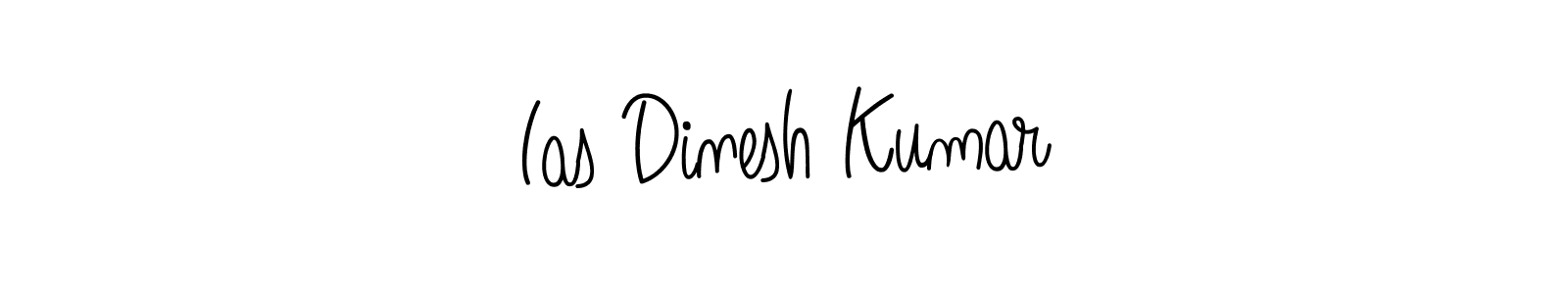 The best way (Angelique-Rose-font-FFP) to make a short signature is to pick only two or three words in your name. The name Ias Dinesh Kumar include a total of six letters. For converting this name. Ias Dinesh Kumar signature style 5 images and pictures png