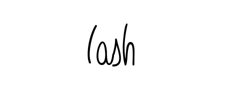 Stand out with a creative autograph for Iash. The Angelique-Rose-font-FFP styling blends modern aesthetics with classic signature flourishes. Iash signature style 5 images and pictures png