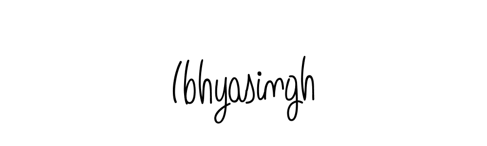 Also we have Ibhyasingh name is the best signature style. Create professional handwritten signature collection using Angelique-Rose-font-FFP autograph style. Ibhyasingh signature style 5 images and pictures png