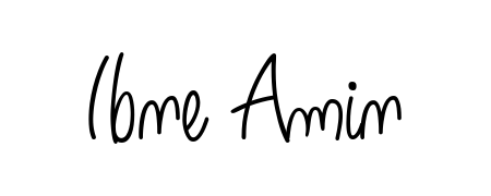 Designed for modern professionals: Ibne Amin name signature crafted with Angelique-Rose-font-FFP script. Ready for digital PDF workflows. Ibne Amin signature style 5 images and pictures png