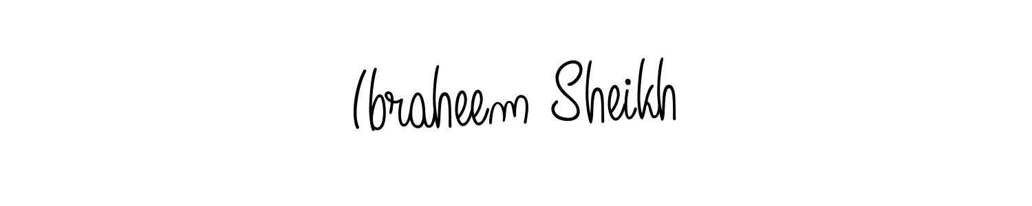 Here are the top 10 professional signature styles for the name Ibraheem Sheikh. These are the best autograph styles you can use for your name. Ibraheem Sheikh signature style 5 images and pictures png