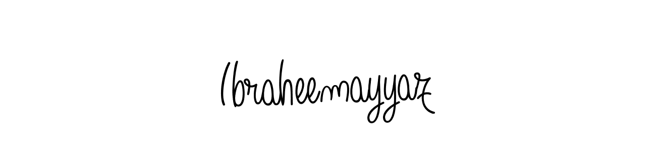 It looks lik you need a new signature style for name Ibraheemayyaz. Design unique handwritten (Angelique-Rose-font-FFP) signature with our free signature maker in just a few clicks. Ibraheemayyaz signature style 5 images and pictures png