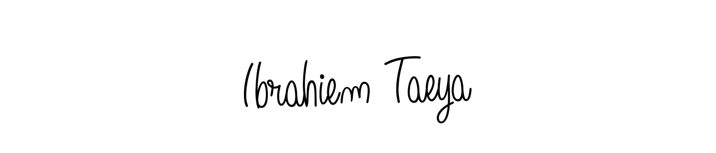 Make a short Ibrahiem Taeya signature style. Manage your documents anywhere anytime using Angelique-Rose-font-FFP. Create and add eSignatures, submit forms, share and send files easily. Ibrahiem Taeya signature style 5 images and pictures png