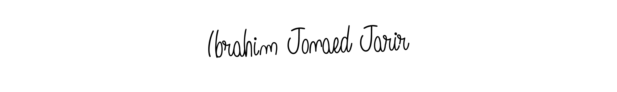 Make a beautiful signature design for name Ibrahim Jonaed Jarir. Use this online signature maker to create a handwritten signature for free. Ibrahim Jonaed Jarir signature style 5 images and pictures png